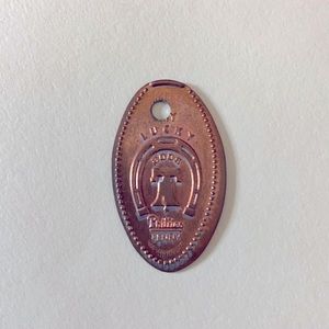 Elongated coin/ Squished Penny -- Phillies